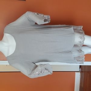 XXL Grey Feminine Tunic